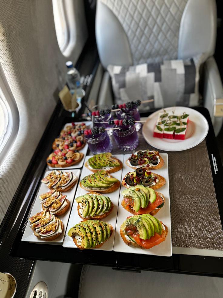 In-flight dining 4